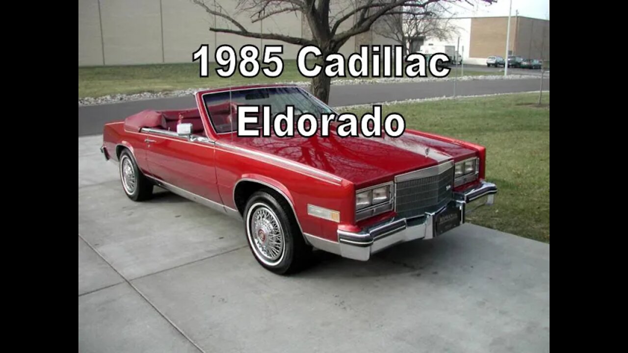 1985 Cadillac Eldorado