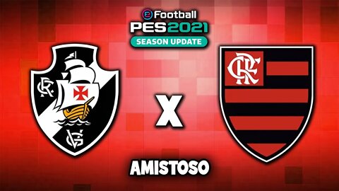 PES 21 - Vasco x Flamengo