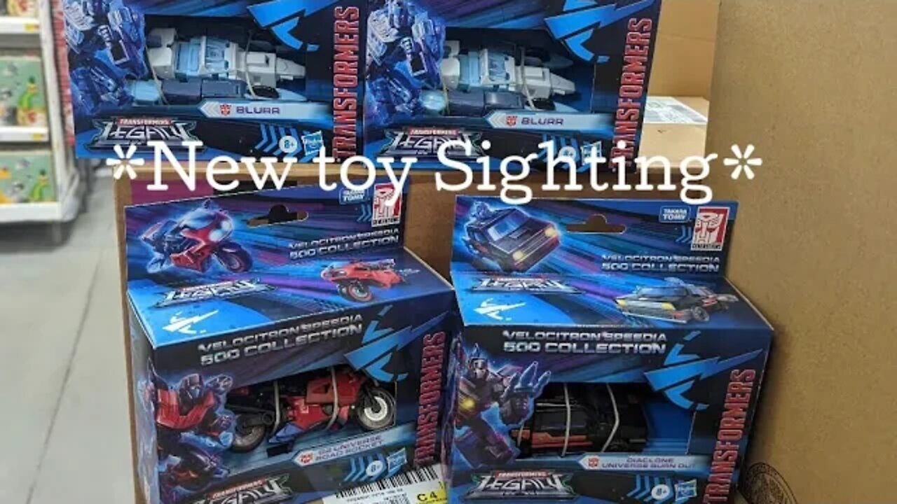 Velocitron Road Hauler, Road Rocket, Burn Out, Blurr - Walmart Exclusive - Rodimusbill ToySighting