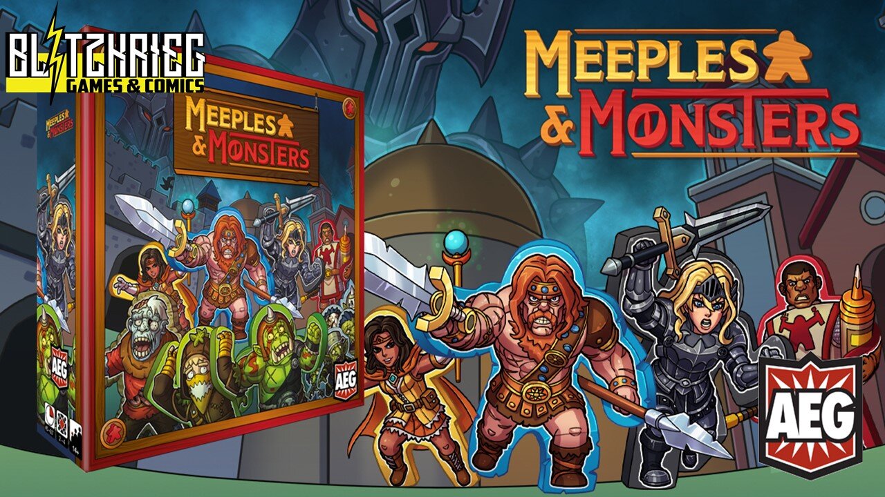 Meeples & Monsters Unboxing / Kickstarter All In