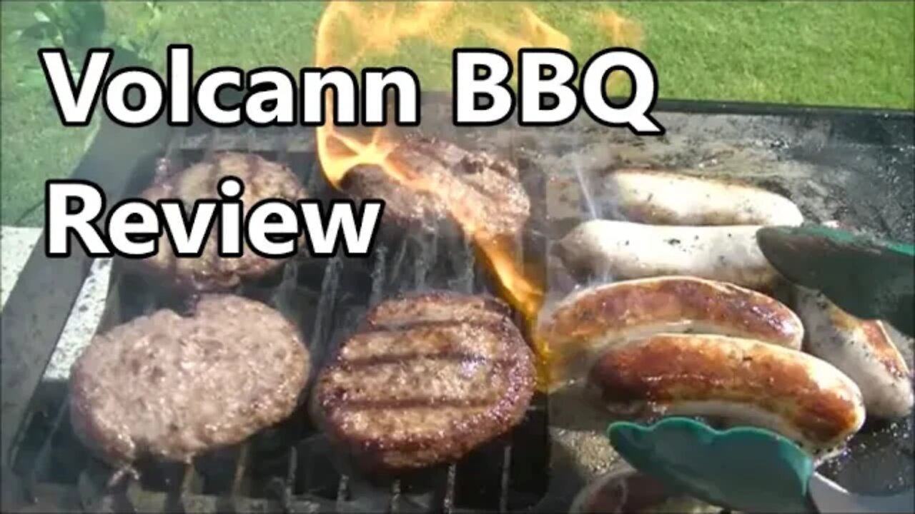 Volcann BBQ Folding Grill - REVIEW