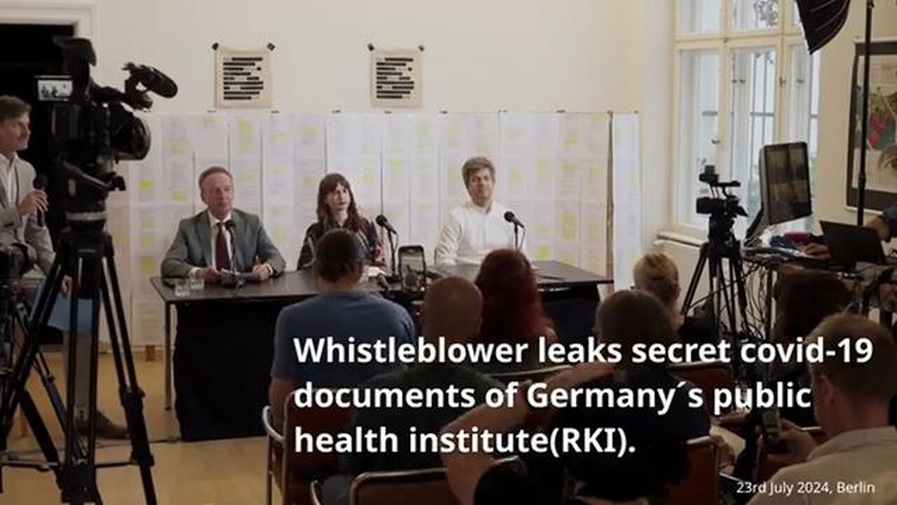 Whistleblower leaks secret covid-19 documents of Germany´s public health institute(RKI).