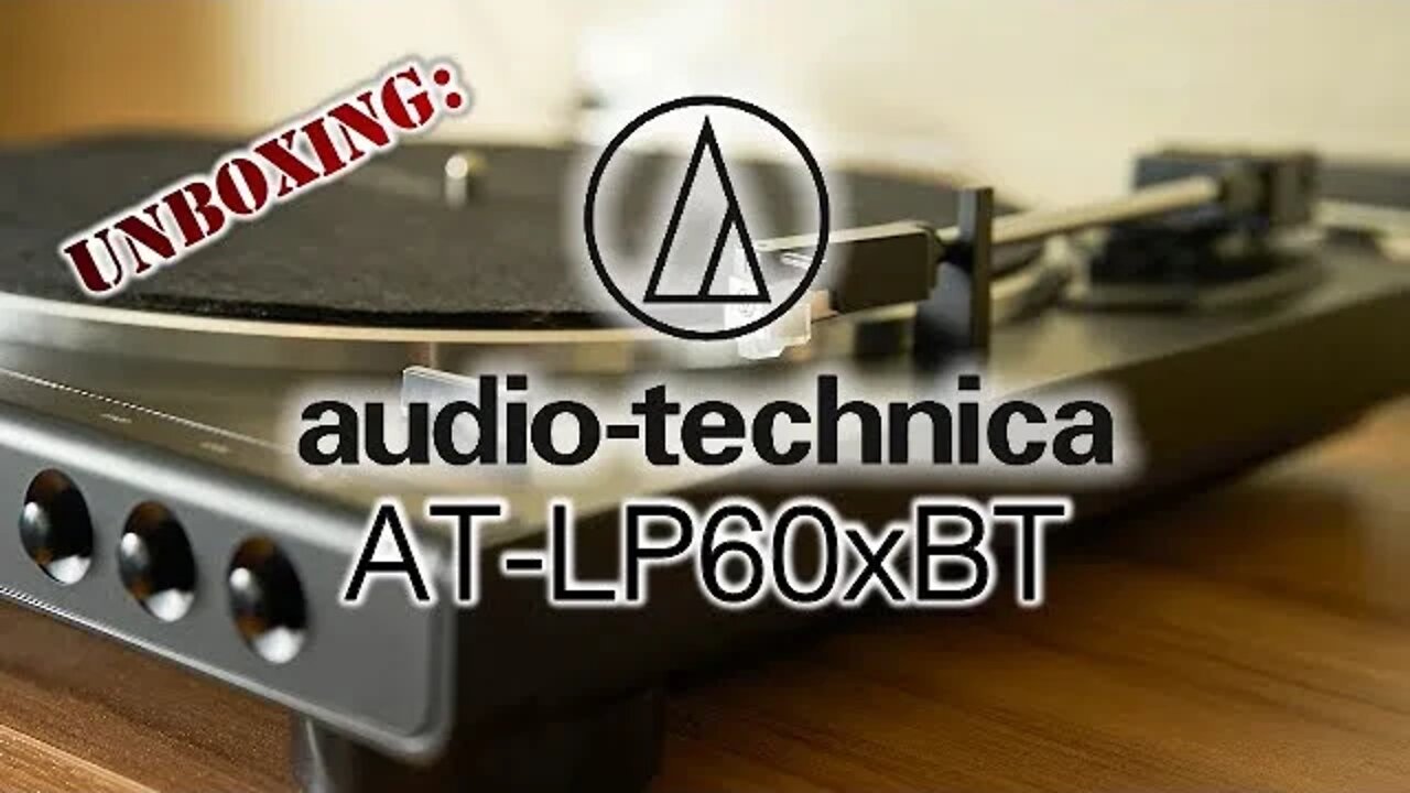 Unboxing: Audio-Technica Bluetooth Turntable AT-LP60xBT