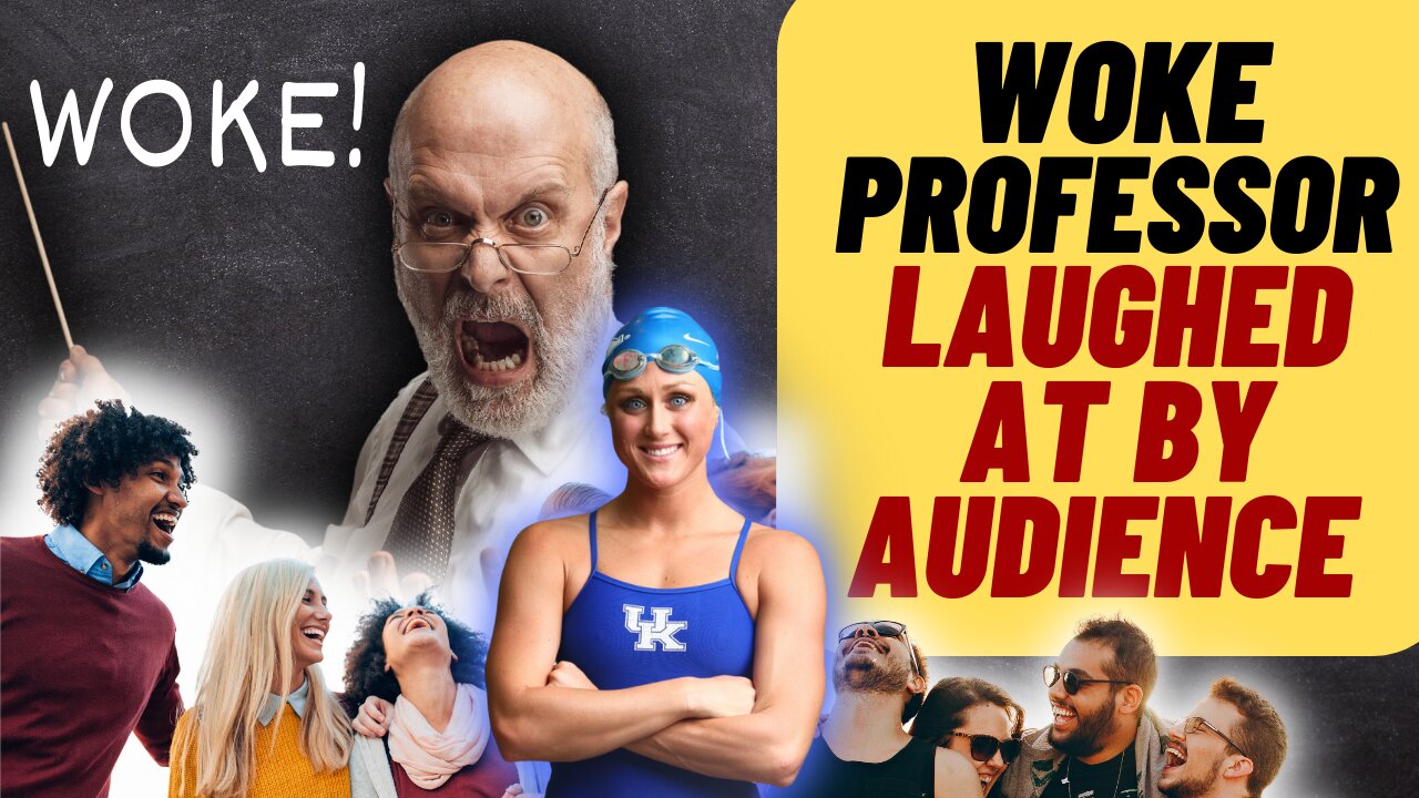 WOKE PROFESSOR Laughed At By Audience and Riley Gaines