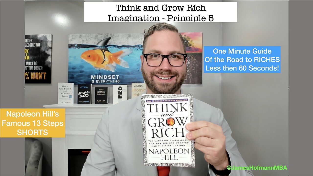 Think and Grow Rich #Shorts Imagination: Step 5 The road to RICHES! #NapoleonHill #ThinkandgrowRich