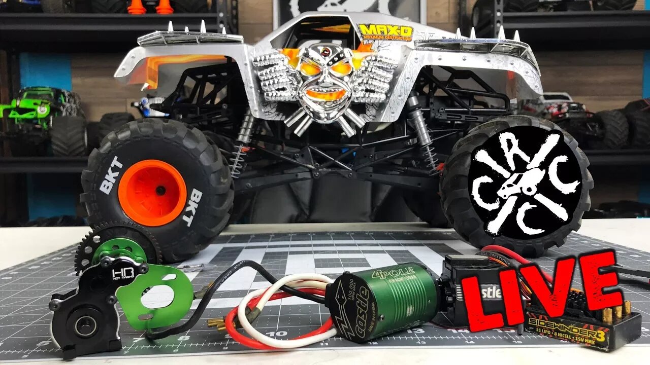 CCxRC Live: Upgrading Axial SMT10 Solid Axle Monster Truck