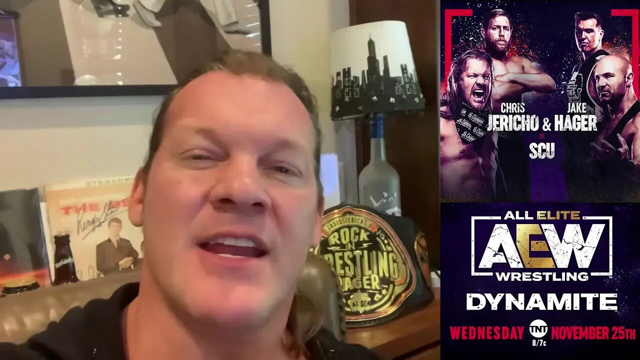 Jericho vs. Christopher Daniels for the FIRST TIME EVER on #AEWDynamite this week!