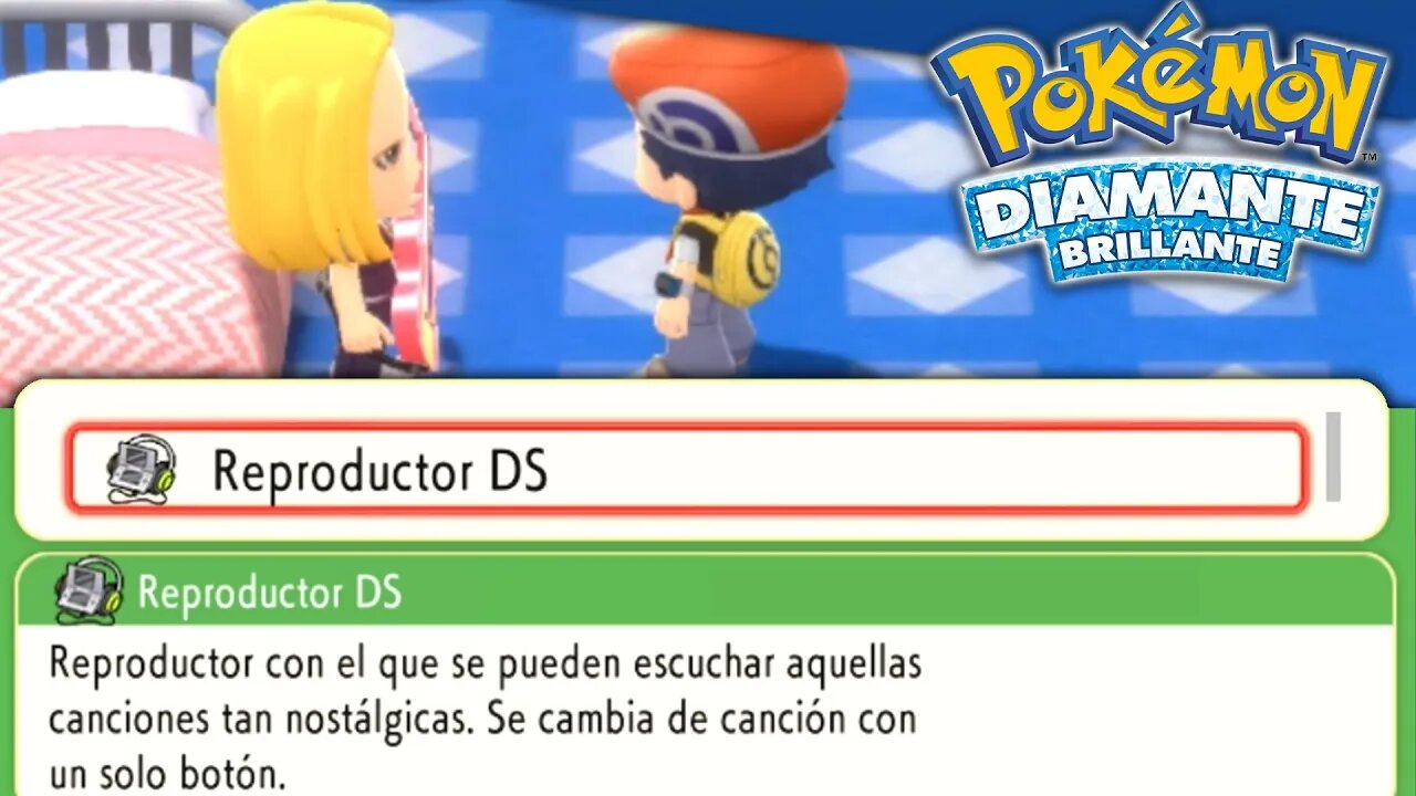 🆕 COMO CONSEGUIR EL REPRODUCTOR DS en POKÉMON DIAMANTE BRILLANTE y PERLA RELUCIENTE