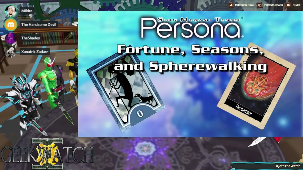 Geekwatch #57: Persona - Fortune, Seasons, and Spherewalking