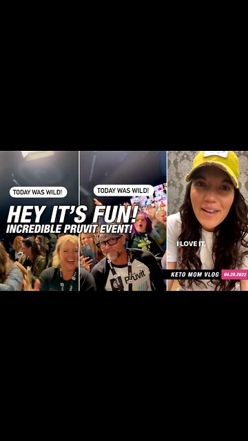Super Fun & Incredible Pruvit Event! It's Amazing! | Keto Mom Vlog