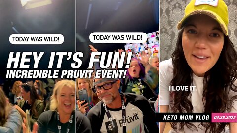 Super Fun & Incredible Pruvit Event! It's Amazing! | Keto Mom Vlog