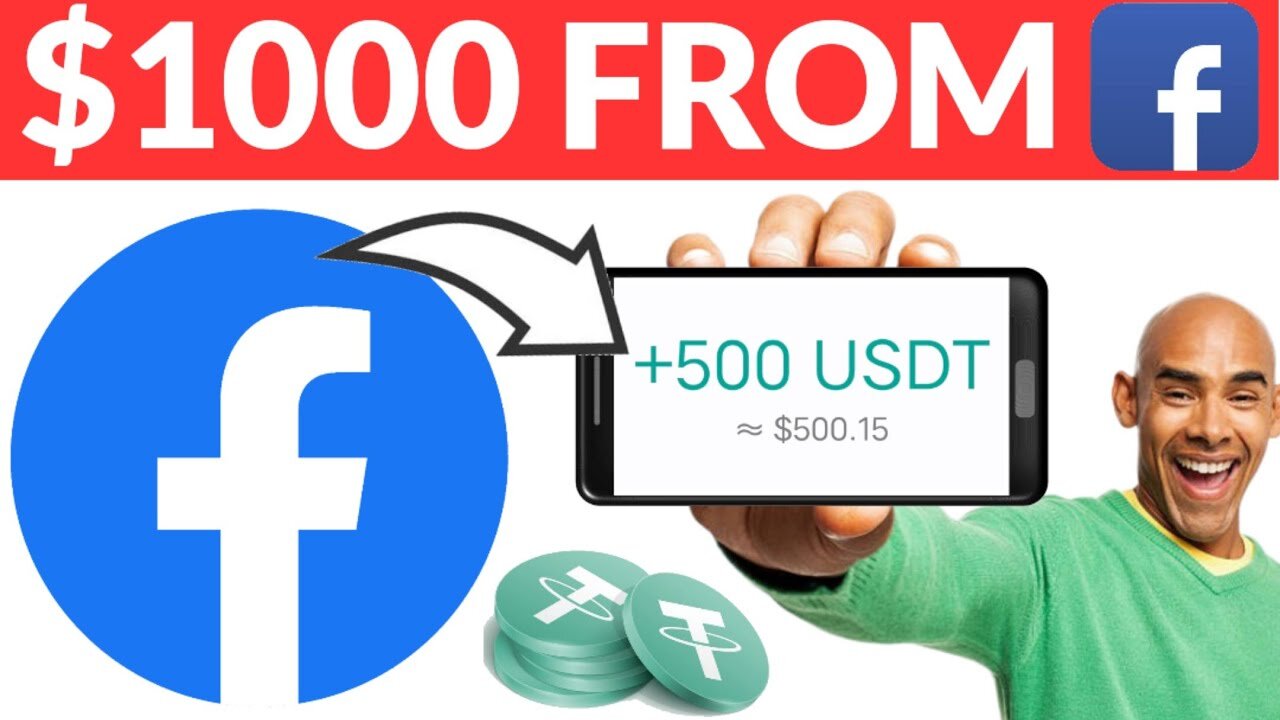 CASHOUT Free $1000 USDT From Facebook Every 1 Day (Free USDT Site 2023)