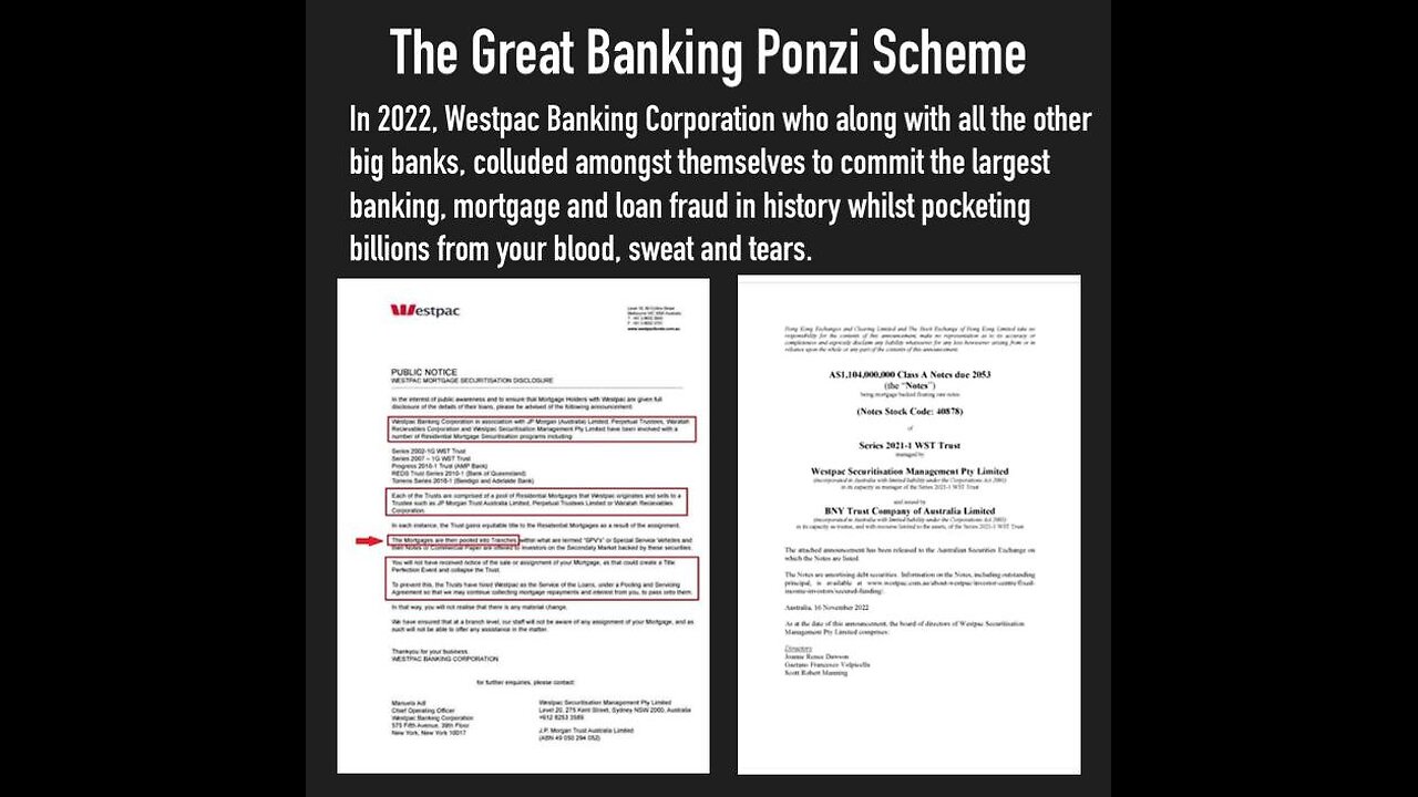 Exposing the Global Banks Ponzi Scheme