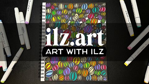 Creating doodle art on a larger sketchpad!