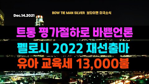 보타이맨의 미국은 지금 #트통평가절하로바쁜언론 #펠로시2022재선출마 #유아교육세13000불 #미국뉴스 #BTMS보타이맨의미국은지금 #보타이맨뉴스