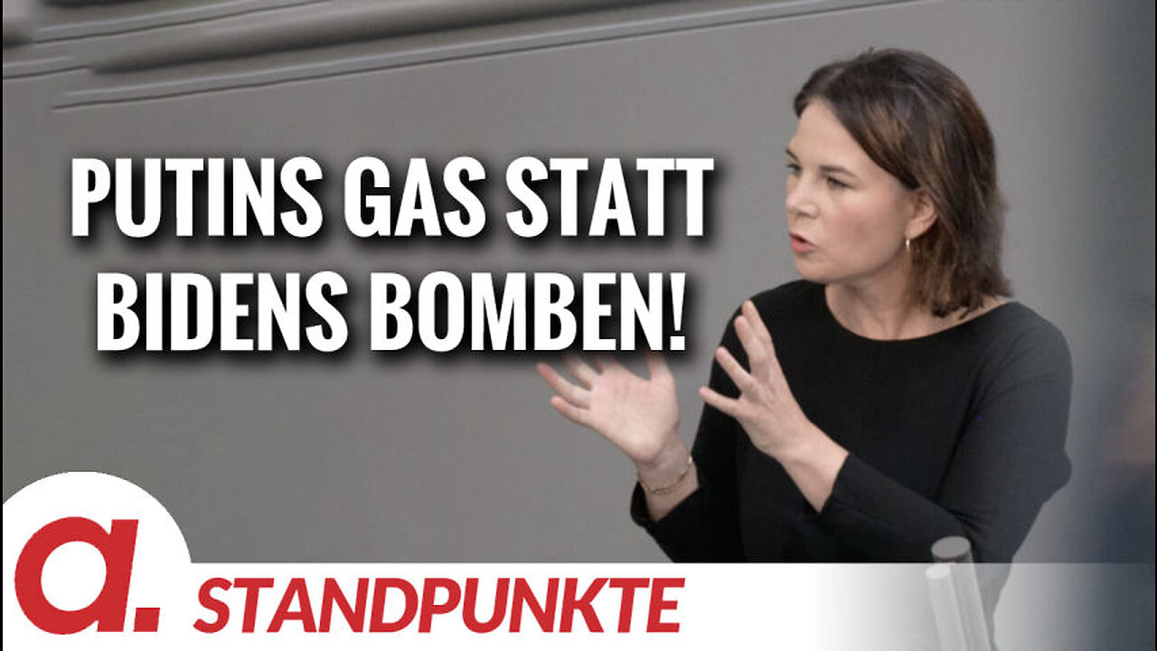 Putins Gas statt Bidens Bomben! | Von Friedhelm Klinkhammer und Volker Bräutigam