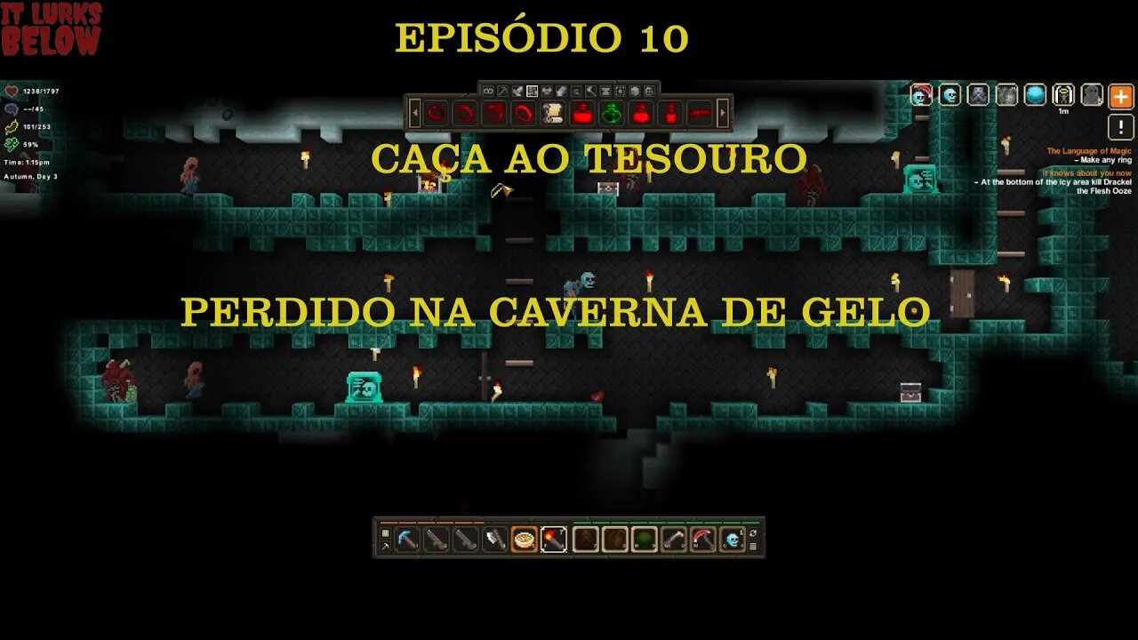 IT LURKS BELOW EP 10 CAÇA AO BAÚ