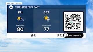 7 First Alert Forecast 5 p.m. Update, Thursday, September 16