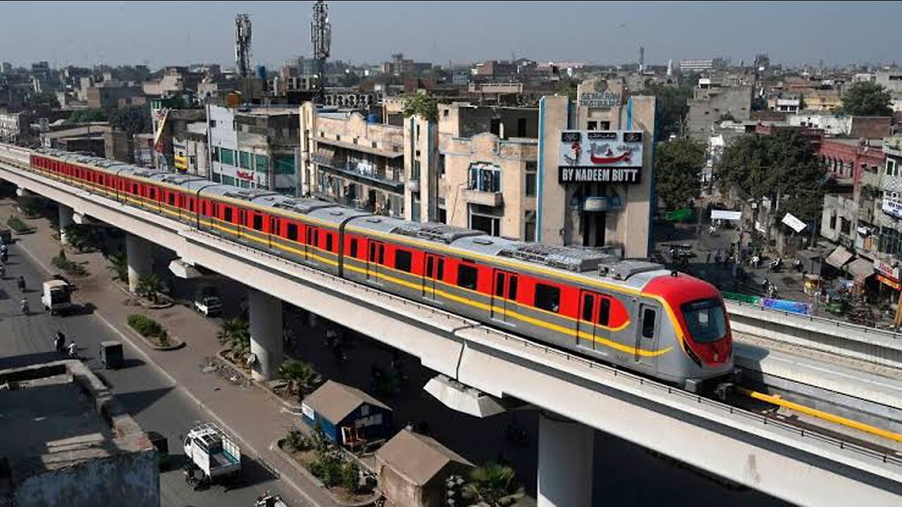 Lahore orange train