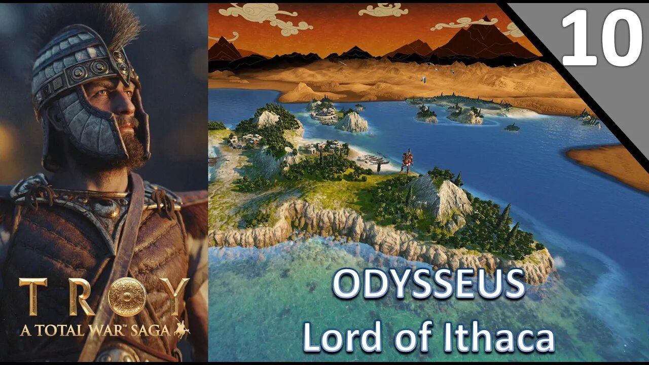 Total War Saga: Troy Live [legendary] l Odysseus [Ithica] l Part 10