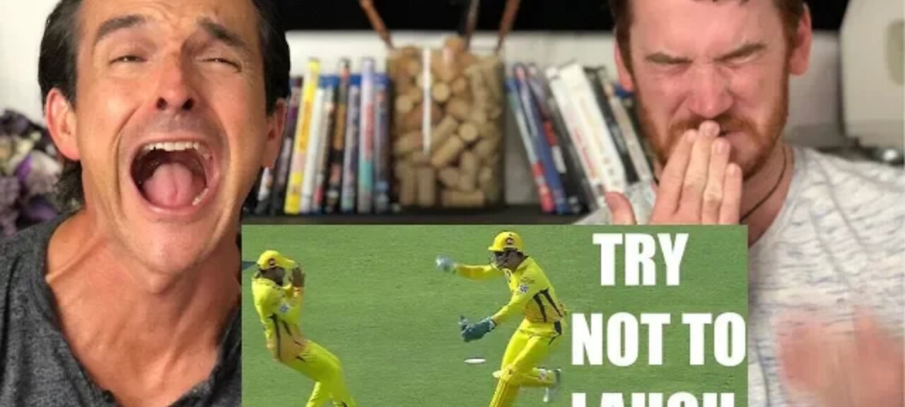 Moments REACTION! Funny cricket I Try not to Laugh