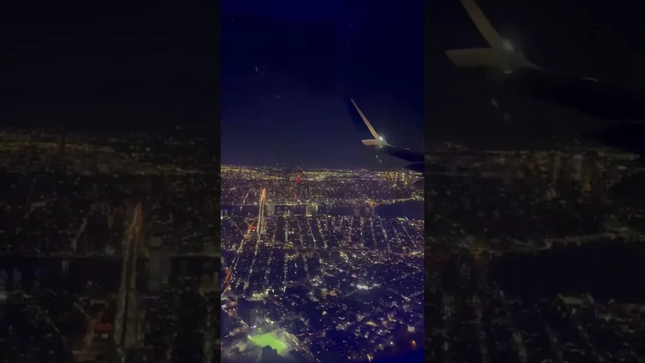 THE VIEW! Landing in New York on these nights is the best! #newyork #nyc