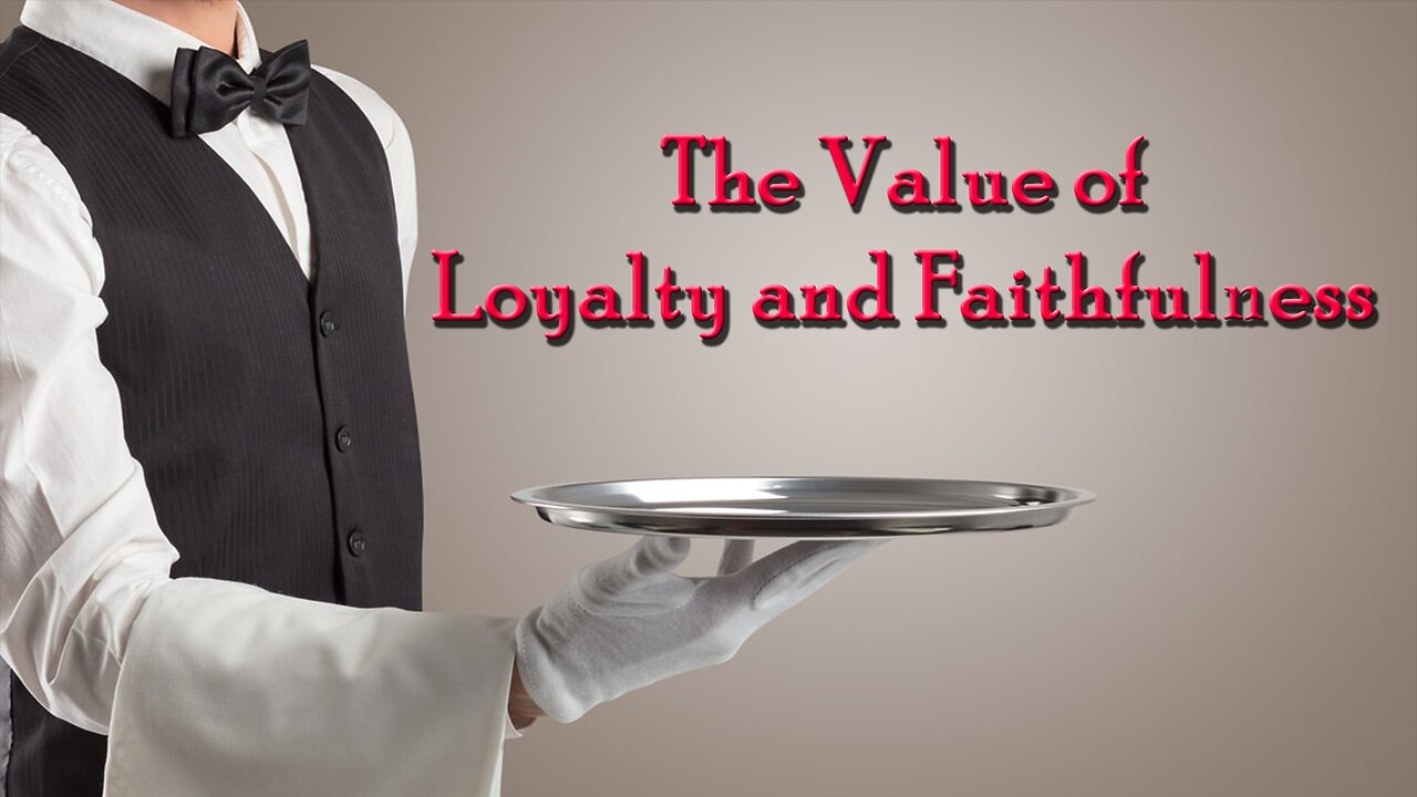 The Value of Loyalty and Faithfulness - Dr. Larry Ollison