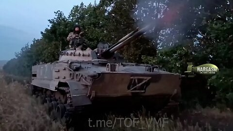 Russian BMP-3 in action at Vremevsky salient