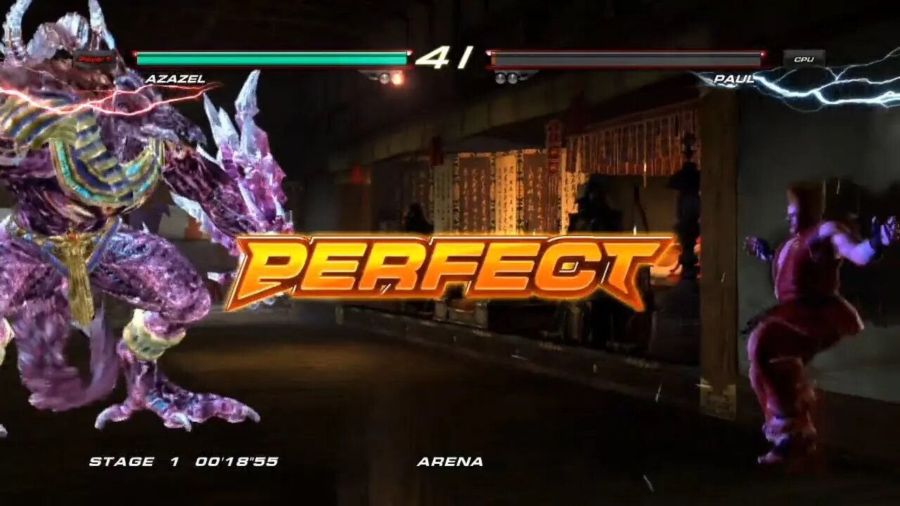 Tekken 6: Rebirth Mod Play As Azazel (Story Mode) On Ps3