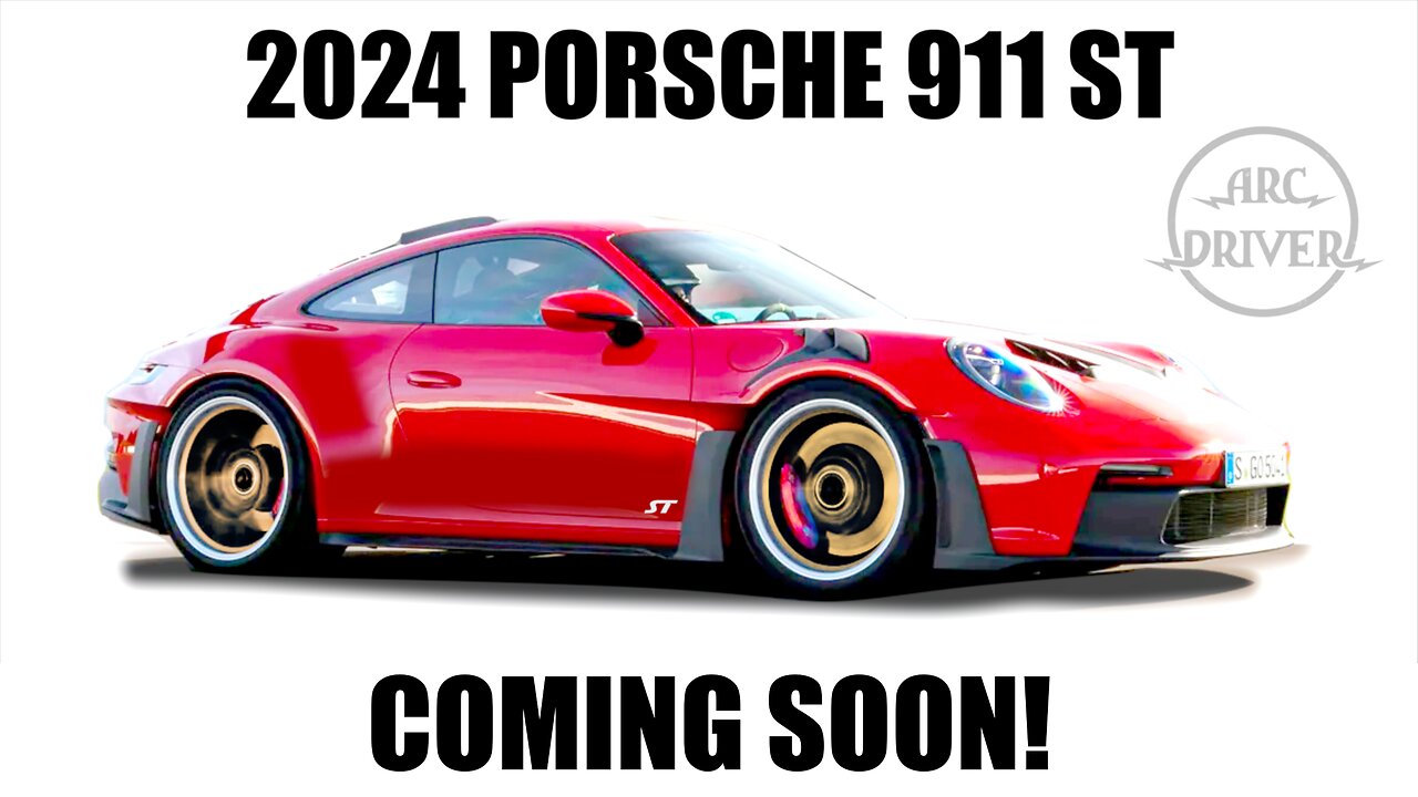 The 2024 Porsche 911 ST is Coming Soon! Porsche GT3 RS with a Manual Transmission