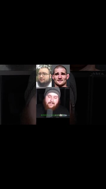 MMA Guru - Sean Strickland and WingsOfRedemption (Jordie Jordan) impression