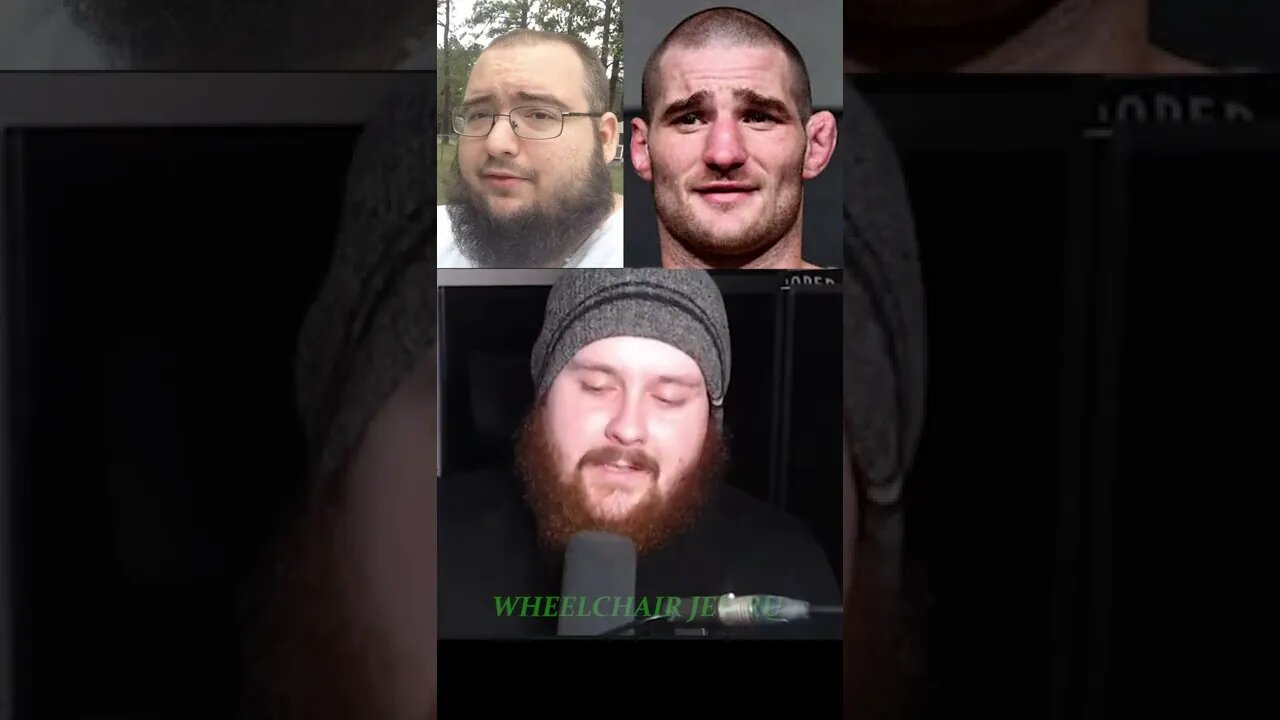 MMA Guru - Sean Strickland and WingsOfRedemption (Jordie Jordan) impression