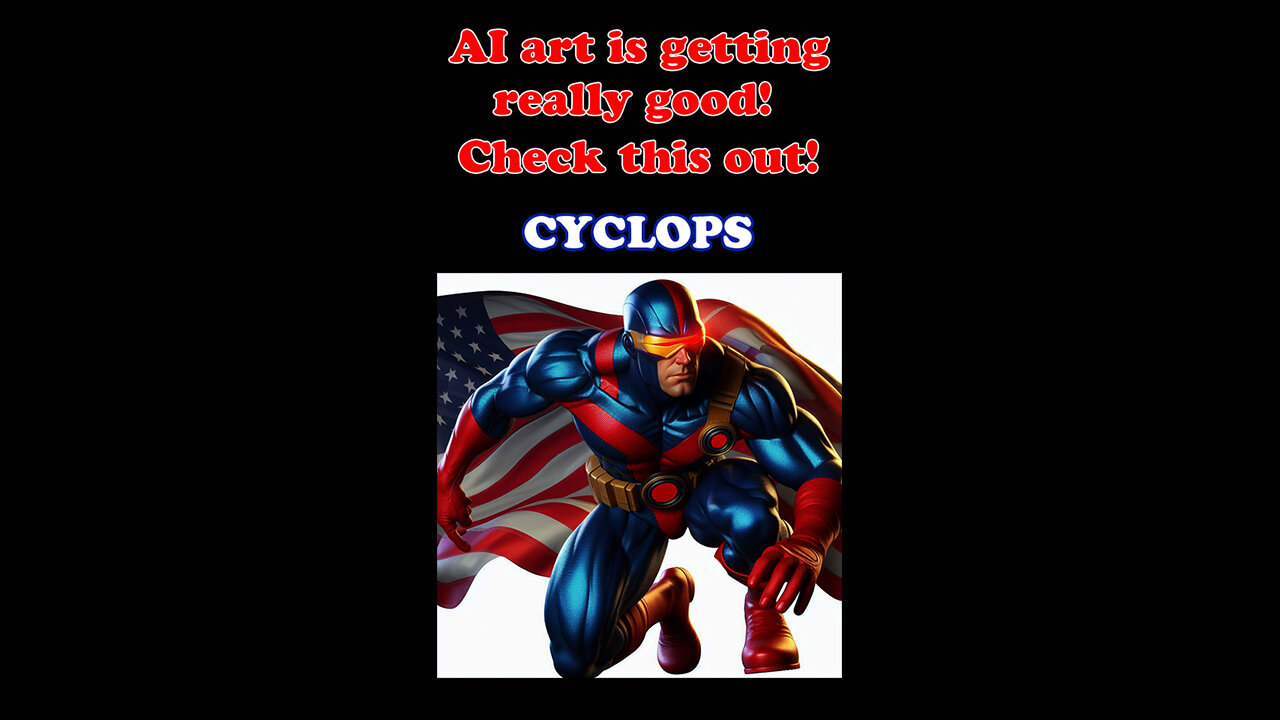 Digital AI art is getting shockingly good! Check this out! Part 13 - Cyclops.