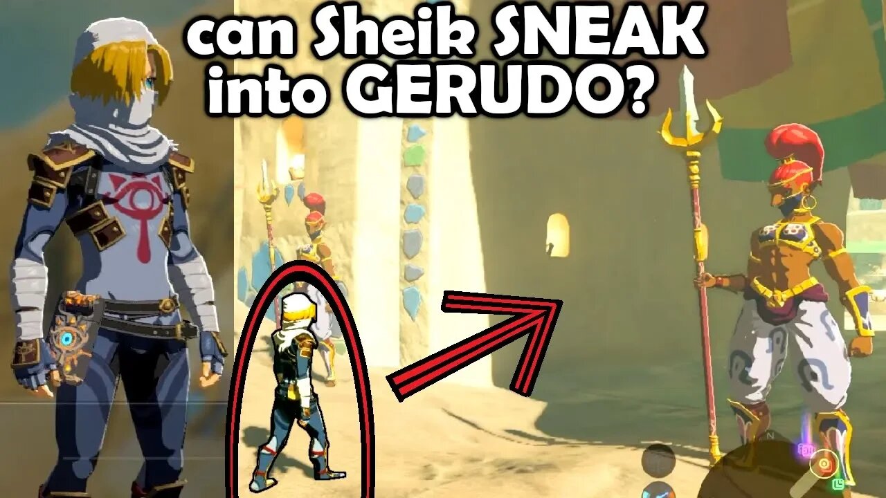 SHEIK can SNEAK | Breath of the Wild | Zelda BotW | Basement | S3E60