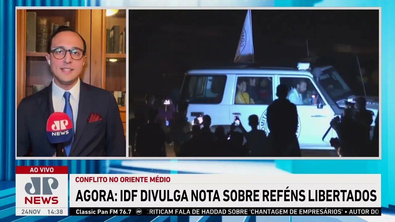 Exército israelense divulga nome de 13 reféns que estavam sob controle do Hamas | LINHA DE FRENTE