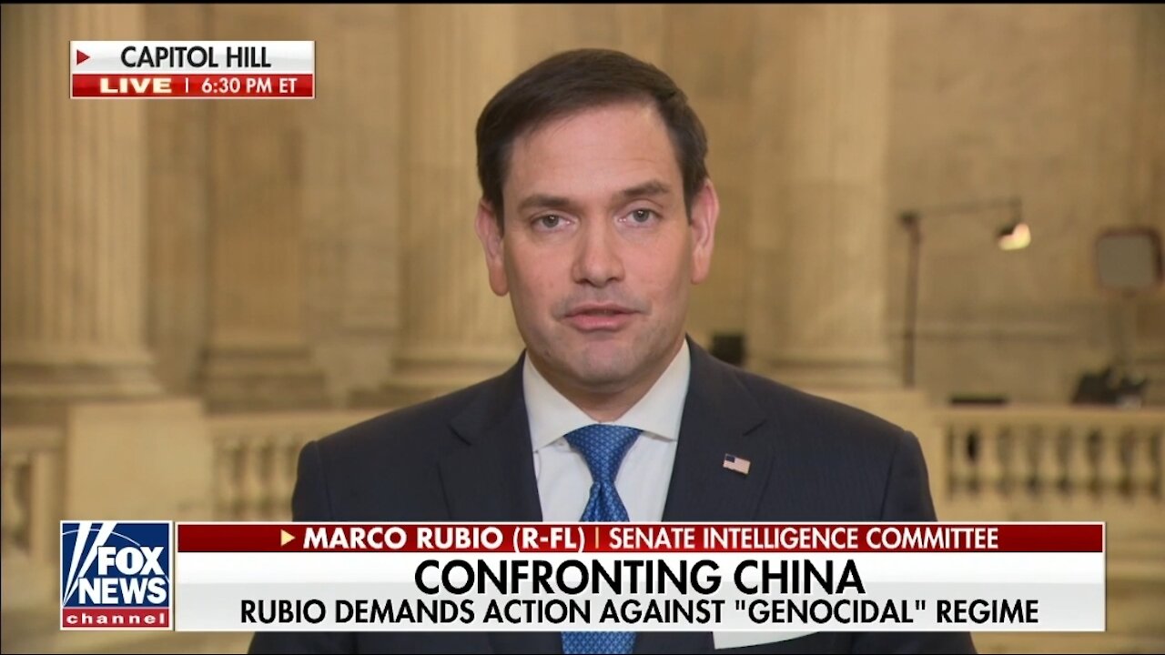 Sen Rubio: It's Pretty Clear Our Economy and Corporations Have Become Dependent on China