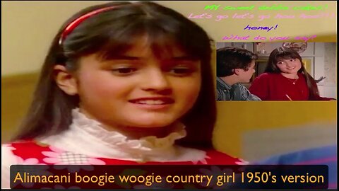 Alimacani boogie woogie country girl 1950s version