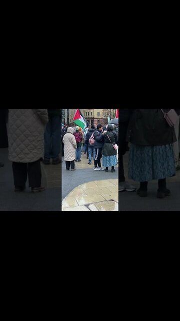 Leeds Pro-Palestinian protest (Dec 9th 2023) #leeds #protest #gaza #palestine