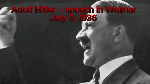 Largest Hitler Speech Library on the Internet. Over 90 Speeches. Like and share.