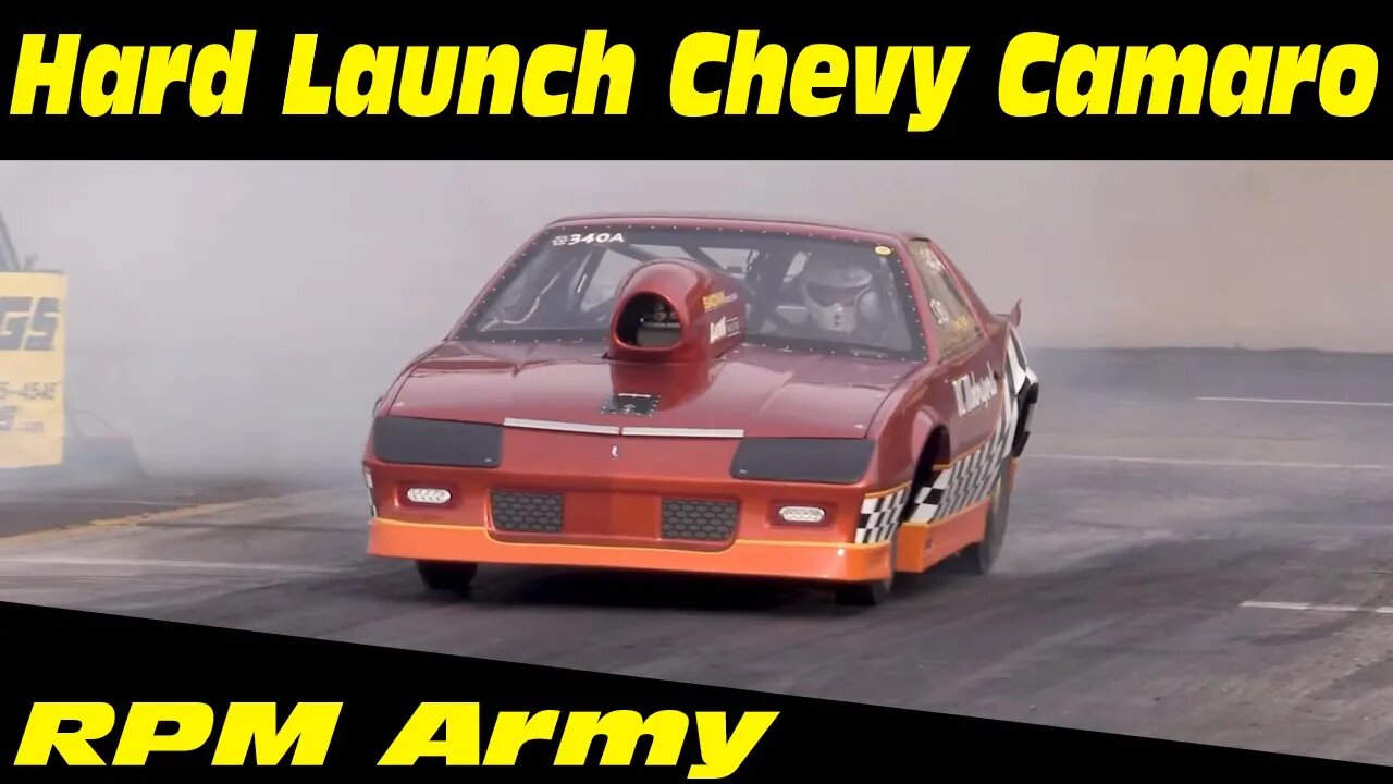 Hard Launching Chevy Camaro