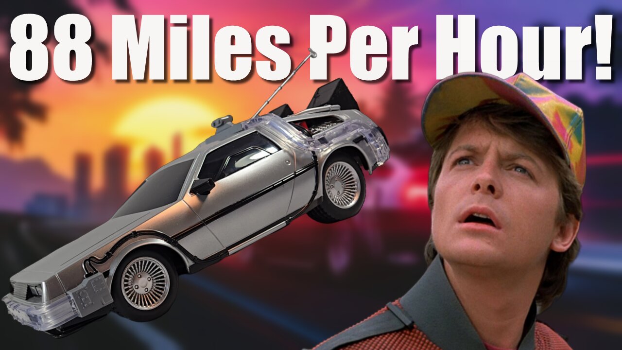 RC DeLorean... Time to go back to the RC future!