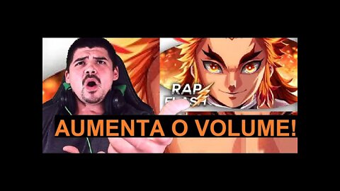 REACT Rap do Rengoku Kimetsu No Yaiba - A CHAMA DOS PILARES - MELHOR DO MUNDO