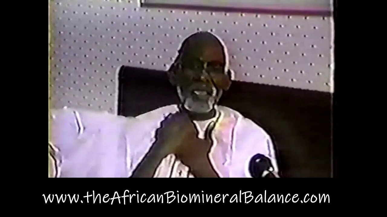 DR SEBI TALKS THERMAL WATER, NERVES PROBLEM, BELLMAN PALSY & 4 PLANTS...