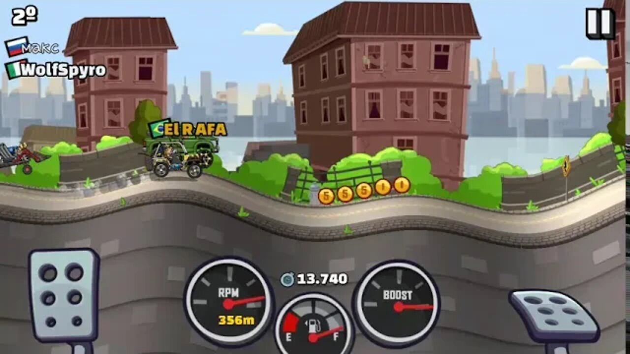 #hillclimbracing2 #corrida