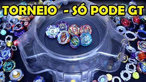 NOVO CAMPEONATO! GT Throwback | Beyblade Burst GT | Testando 7 Combos + Aviso