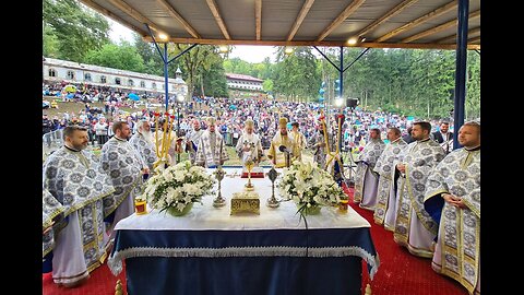 Hramul Mănăstirii Nicula - Sfânta Liturghie arhierească… [15 august 2024]