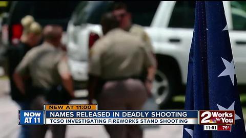 Names released from deadly firework stand shooting in West Tulsa