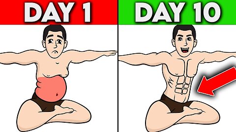 Burn Belly Fat From Just SITTING