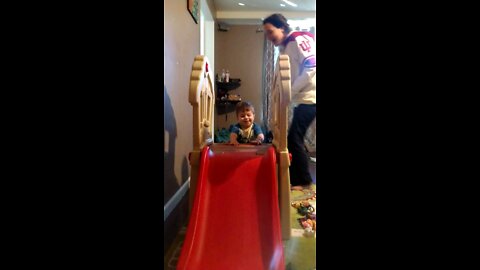 It's Family Slide Time!