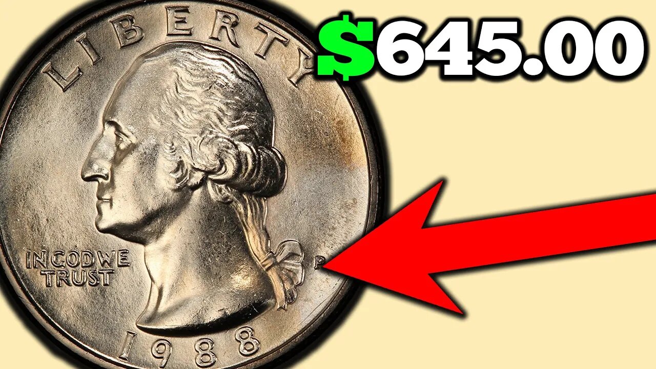 1988 Quarter Error Coins Worth A LOT More Than 25 Cents!